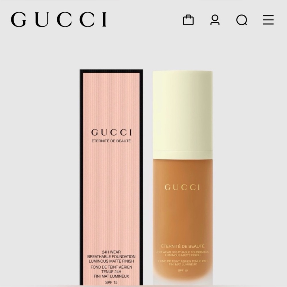 Gucci Éternité de Beauté 24hr Foundation - Luminous Matte Finish